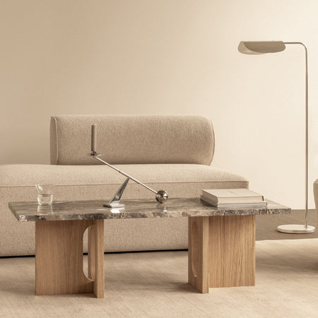 Audo - Androgyne Couchtisch | Grey Galaxy / Eiche natur