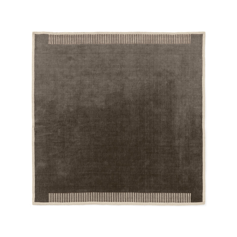 Audo - Duomo Teppich | 270 x 270 cm / marmor grau