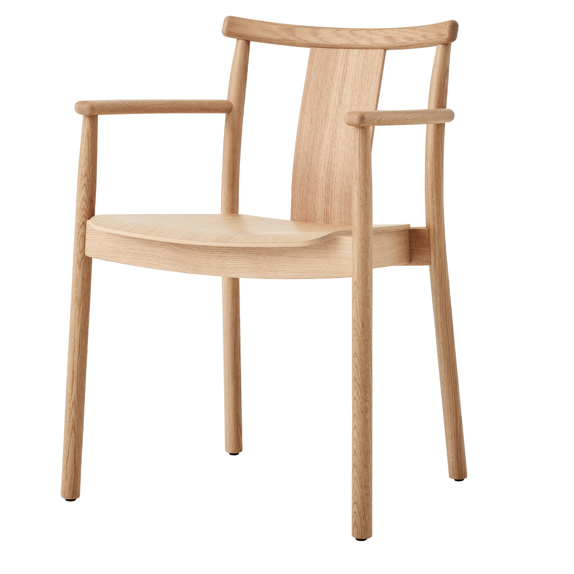 Audo - Merkur Dining Armrest Chair | Eiche natur