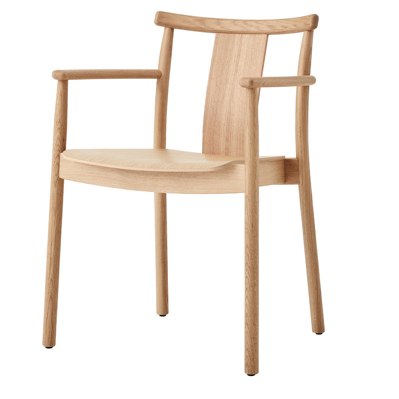 Audo - Merkur Dining Armrest Chair | Eiche natur