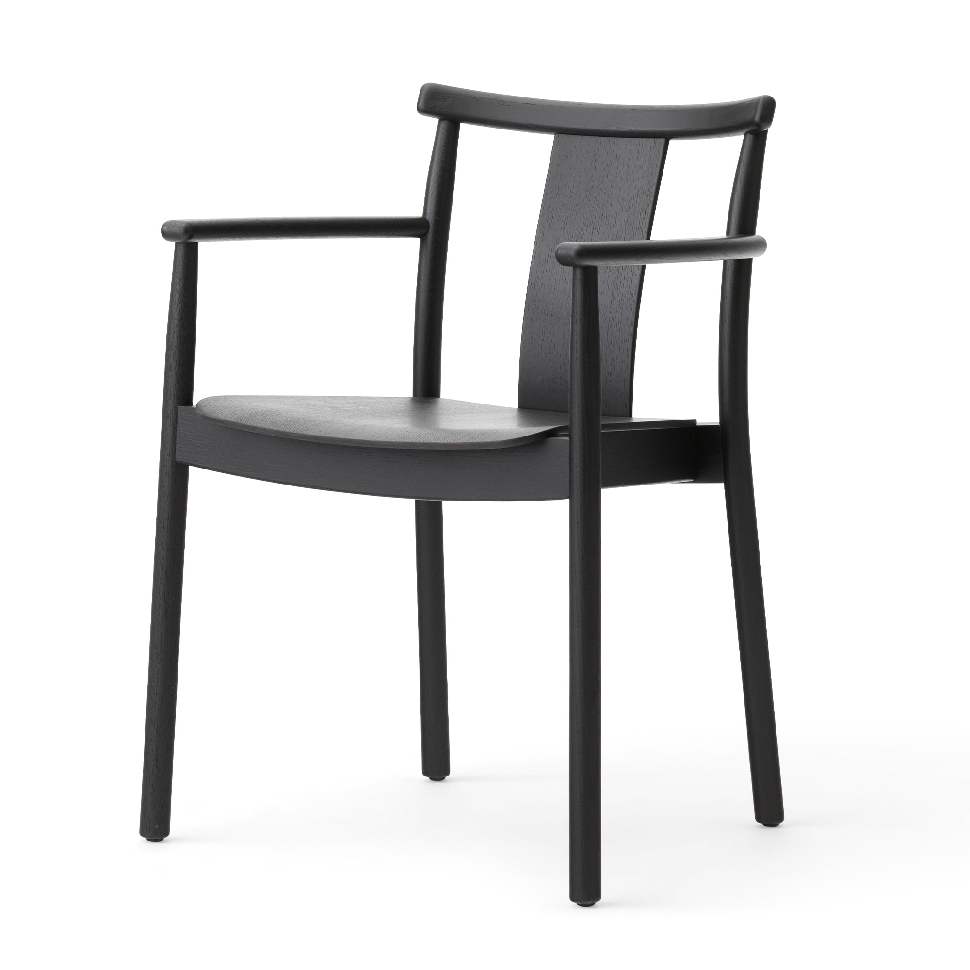 Audo - Merkur Dining Armrest Chair | Eiche schwarz