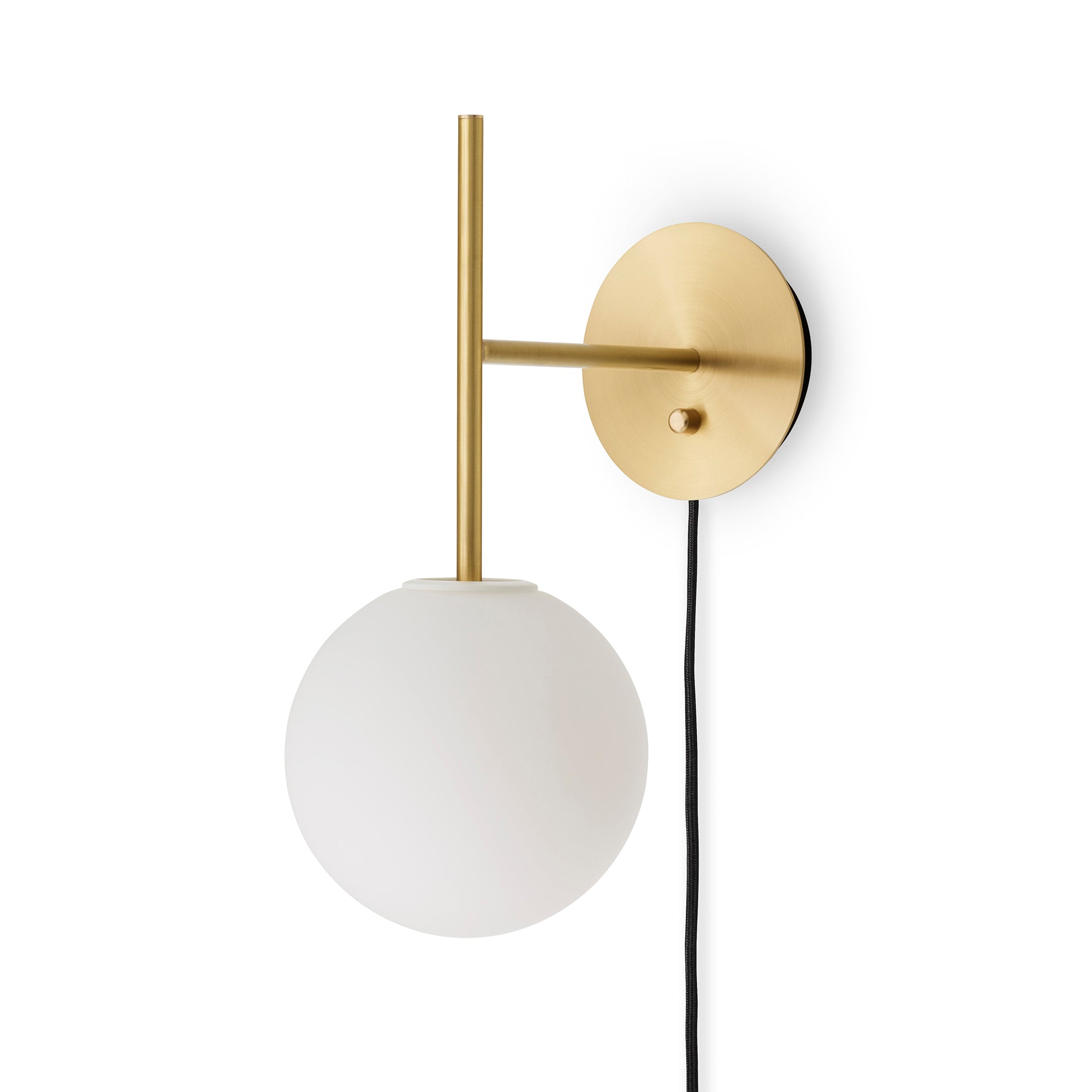 Audo - TR Bulb Wandleuchte | Messing gebürstet