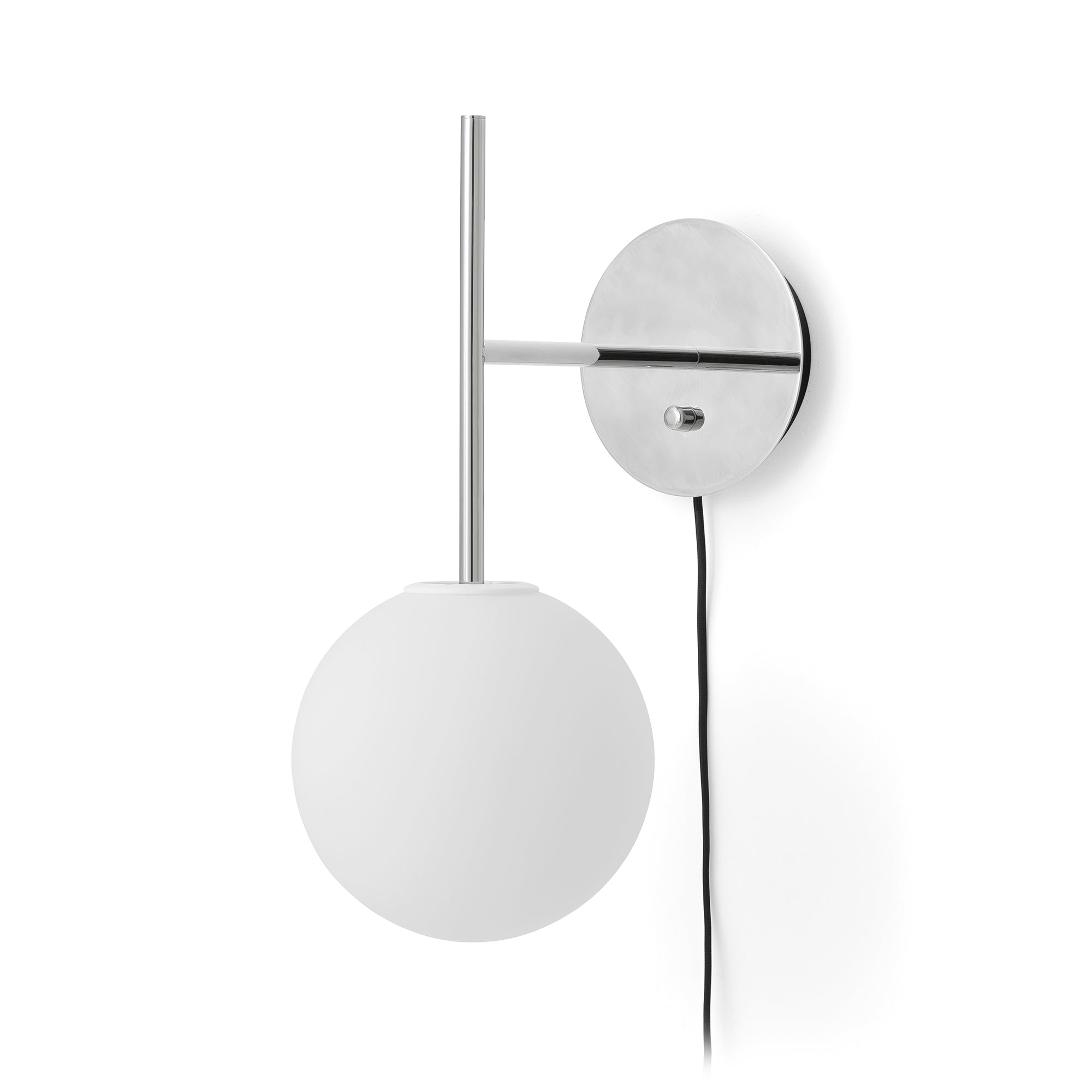 Audo - TR Bulb Wandleuchte | Stahl poliert