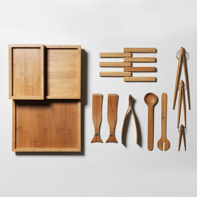 Design House Stockholm - Bamboo Pick up Küchenzange