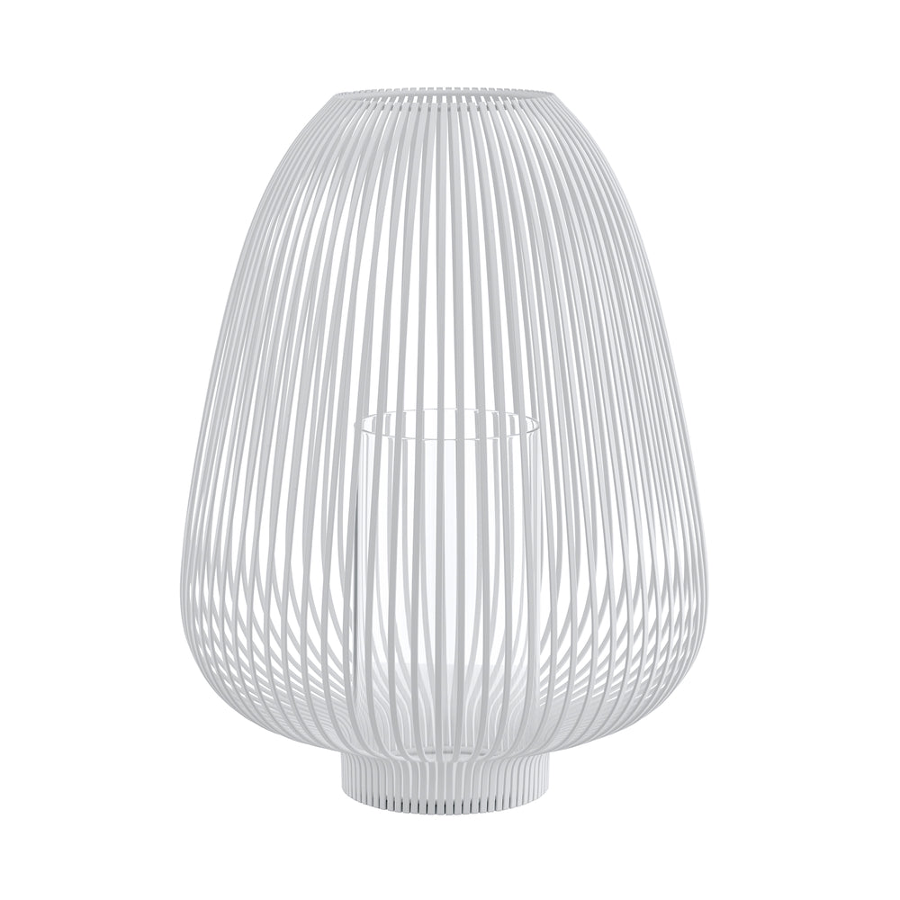 Blomus - Lyva Laterne | Ø 33 x H 45 cm / weiß