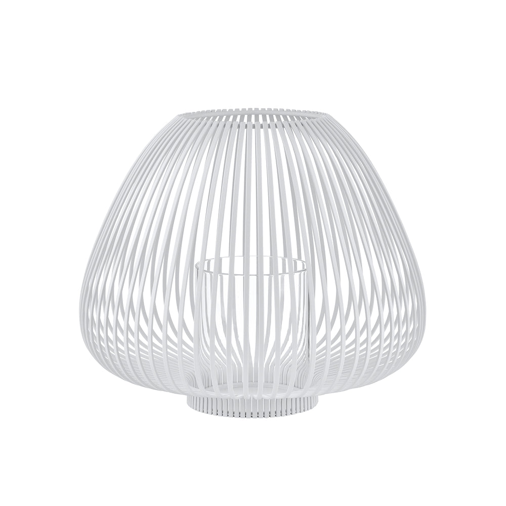 Blomus - Lyva Laterne | Ø 31 x H 26 cm / weiß