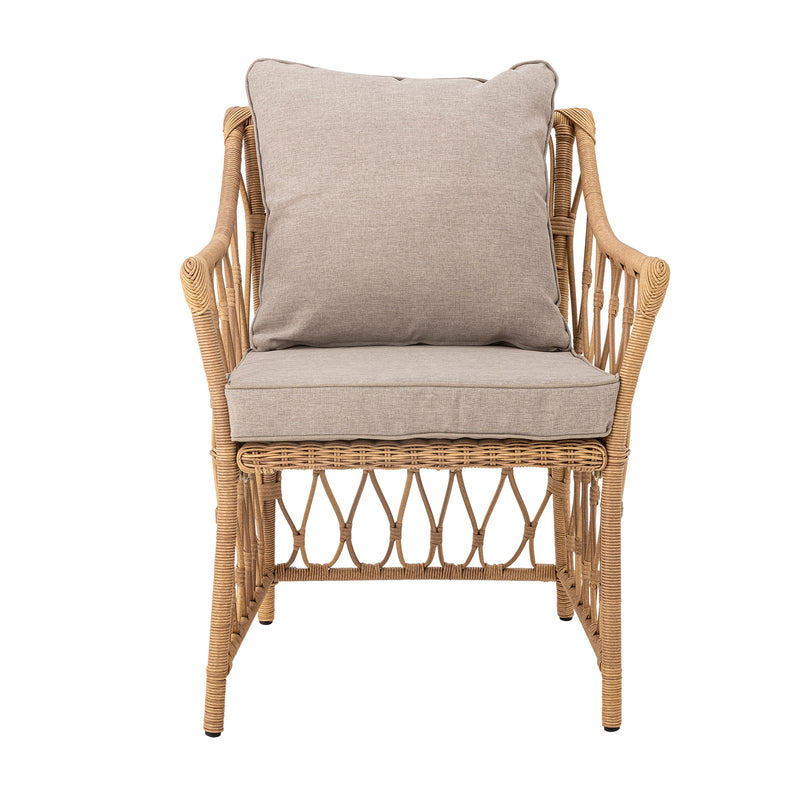 Bloomingville - Belluce Loungestuhl mit Hocker