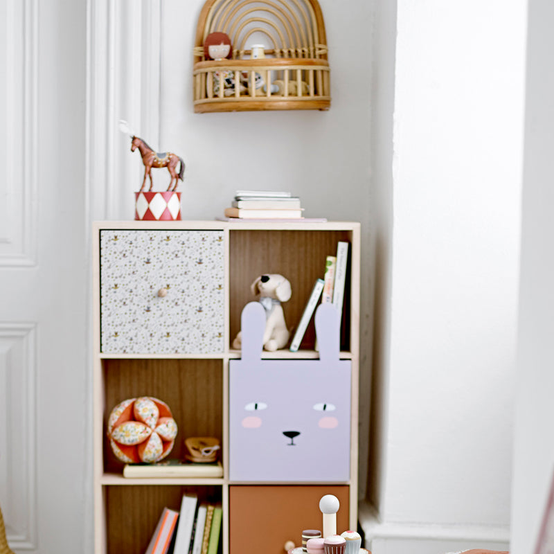 Bloomingville - Calle Bücherregal mit Schubladen