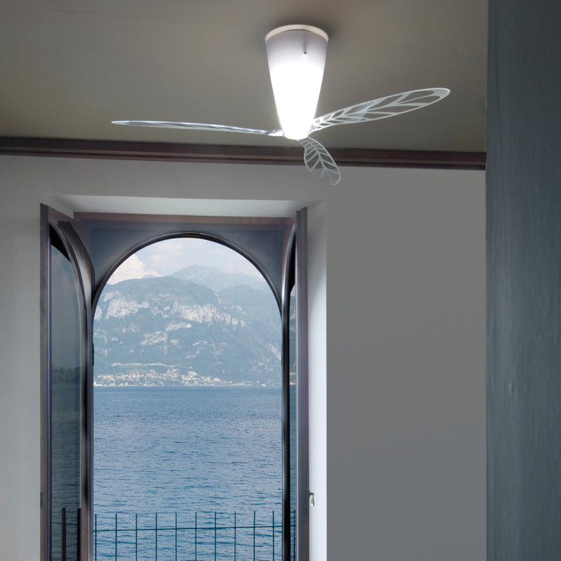 Luceplan - Blow Ventilator / Deckenleuchte