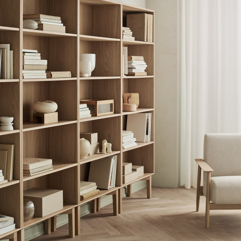 Bolia - Silent Bücherregal | Eiche geölt