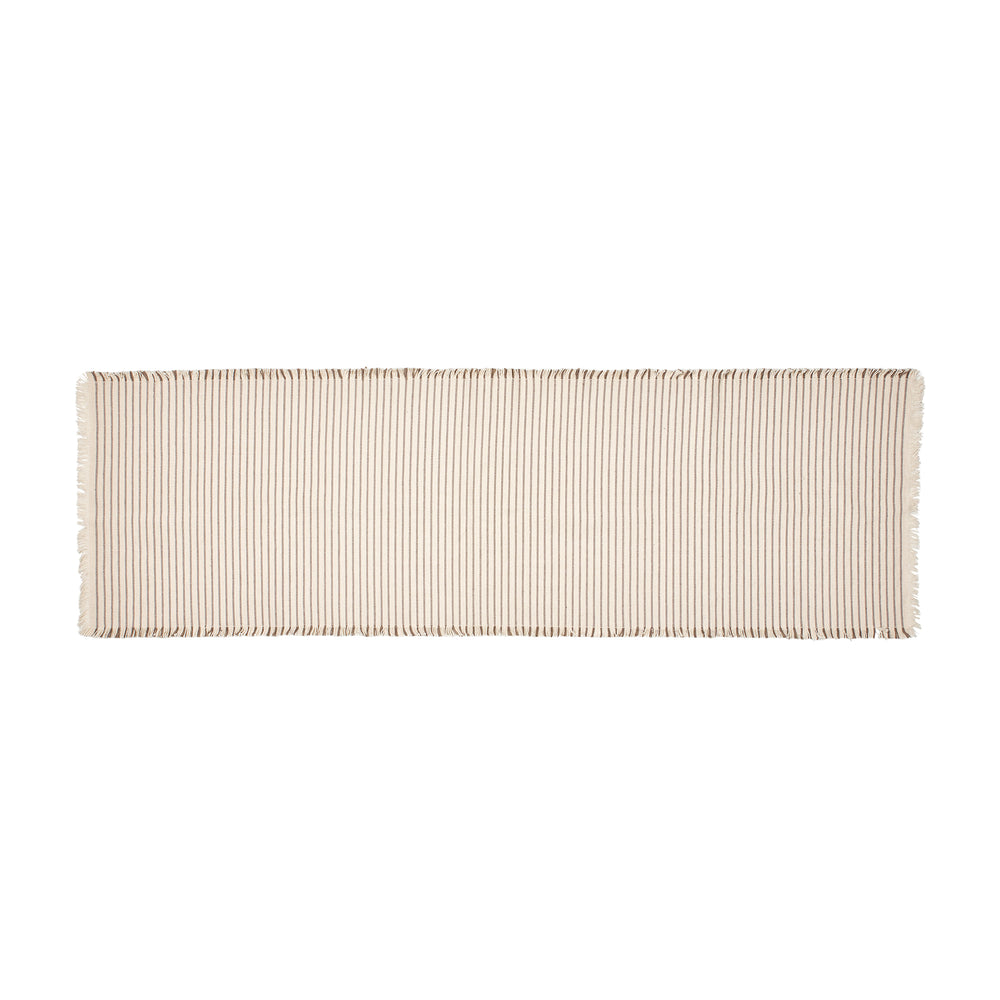 Broste Copenhagen - Elouise Tischläufer | 41,5 x 140 cm / fungi grey