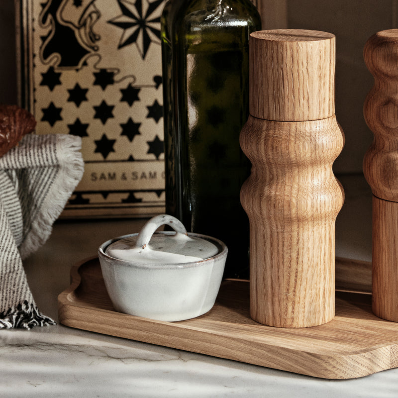 Broste Copenhagen - Nordic Sand Schale mit Deckel
