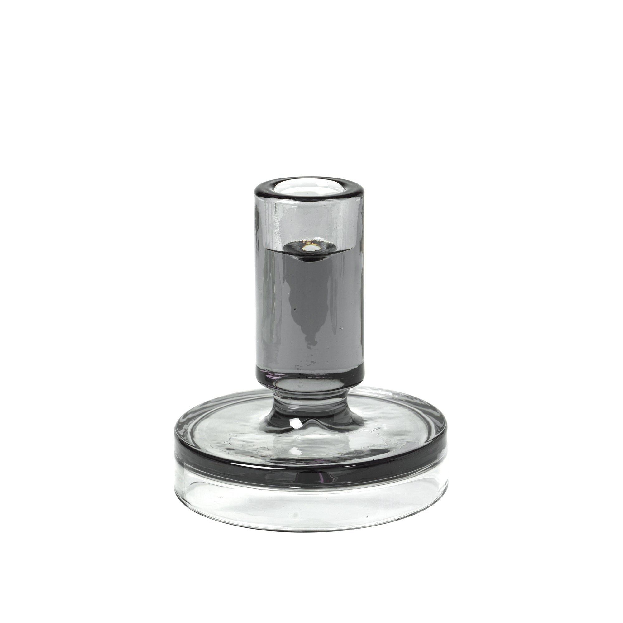 Broste Copenhagen - Petra Kerzenständer | Ø 10 x H 11 cm / smoked pearl
