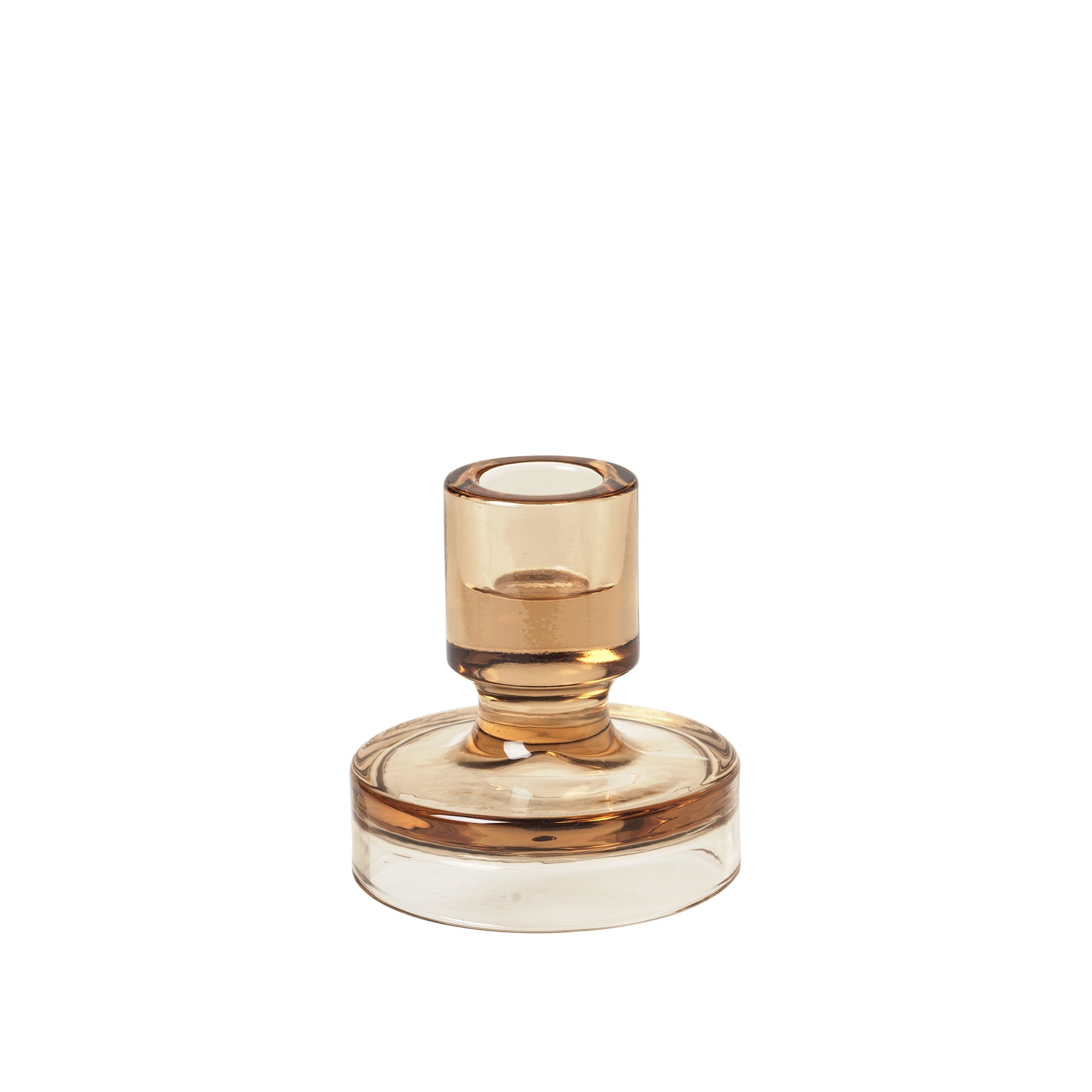 Broste Copenhagen - Petra Kerzenständer | Ø 8 x H 8 cm / indian tan
