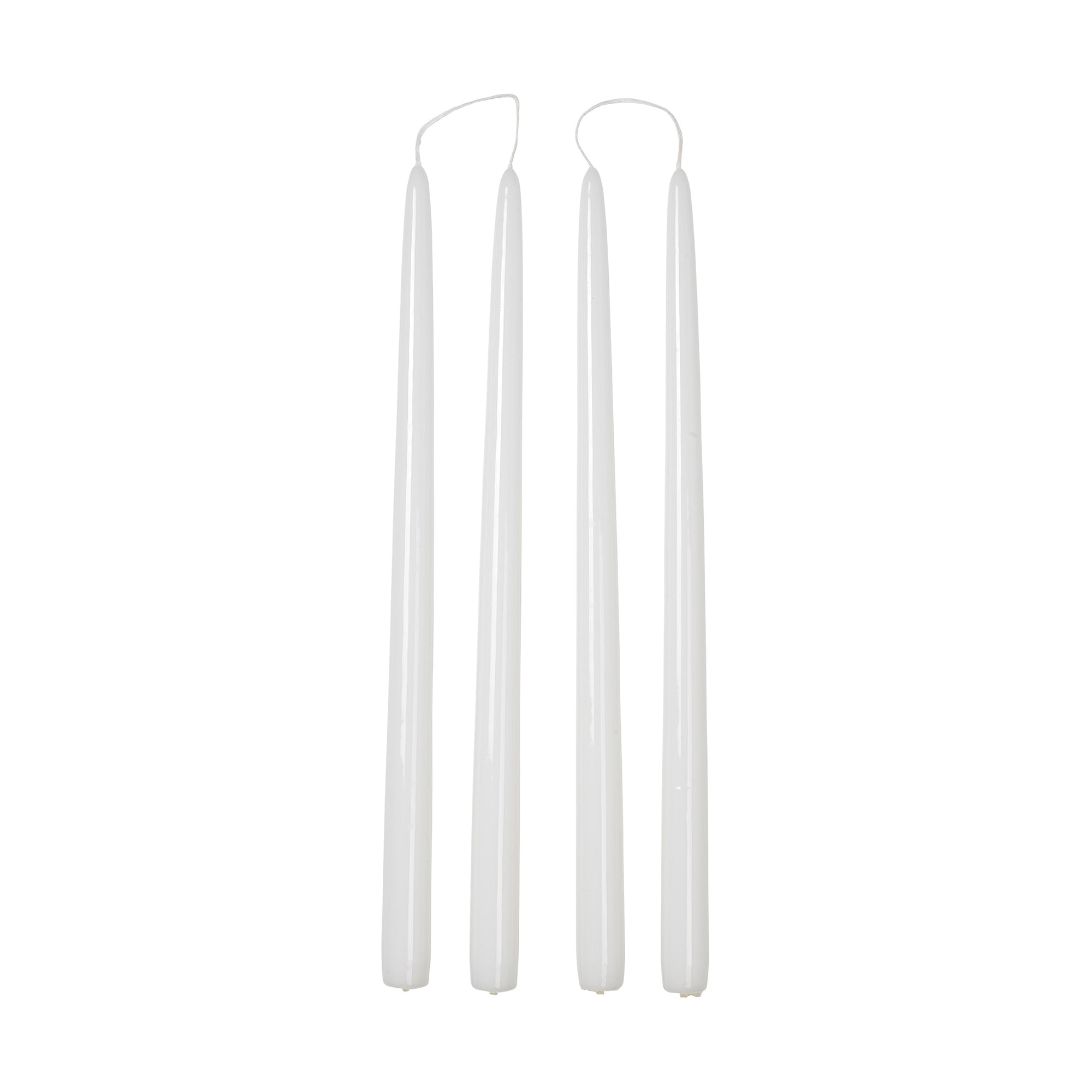 Broste Copenhagen - Smooth Kerze | weiß