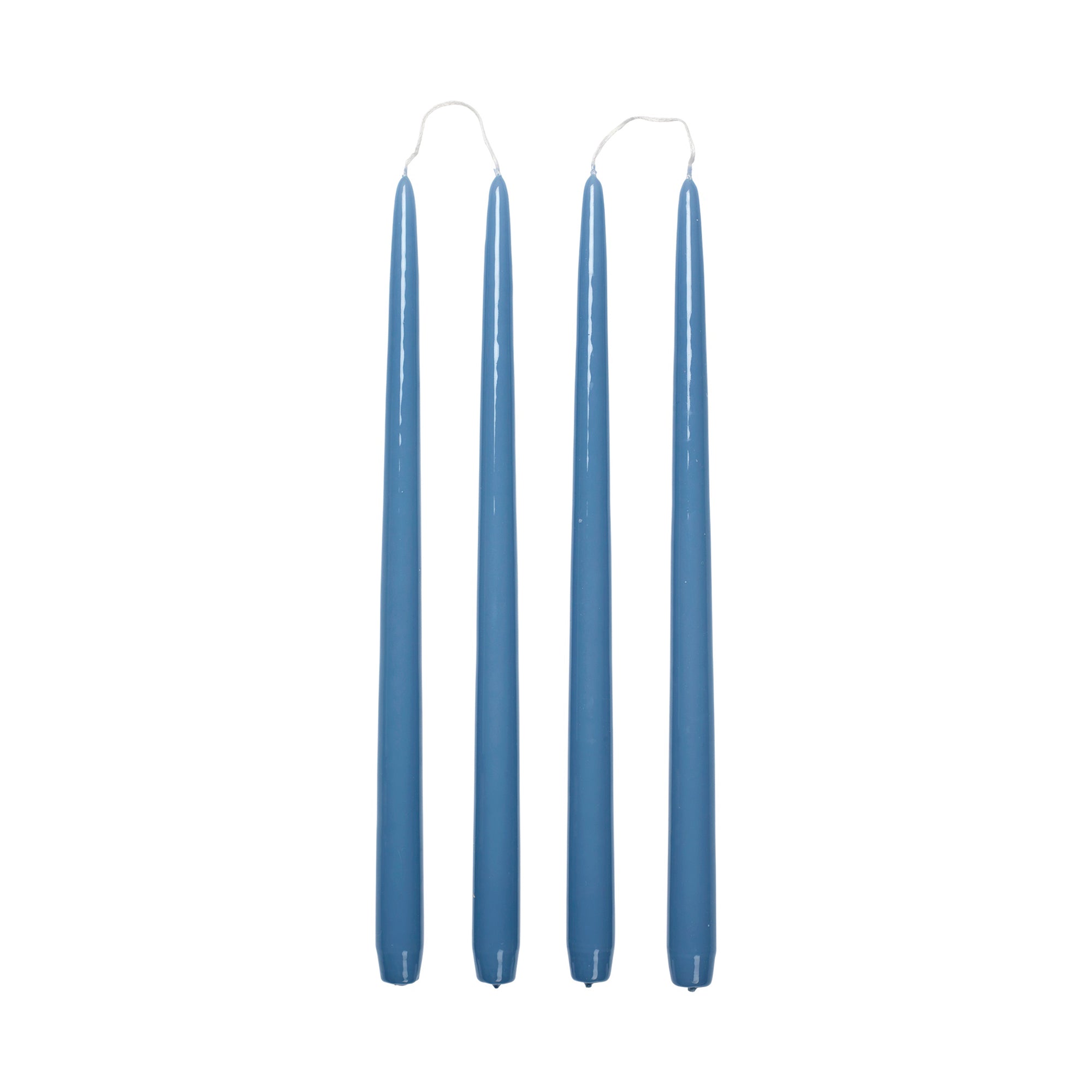 Broste Copenhagen - Smooth Kerze | blue