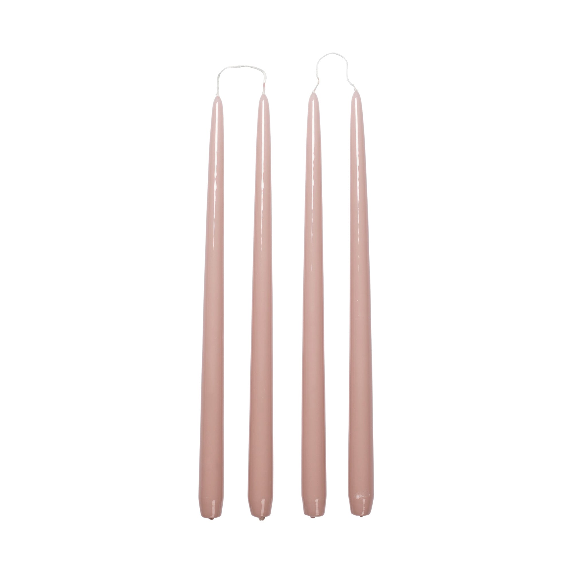 Broste Copenhagen - Smooth Kerze | pink