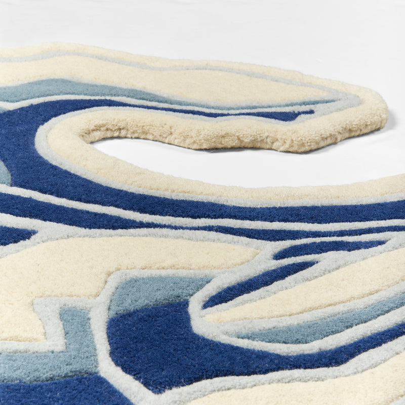 Broste Copenhagen - Wave Teppich