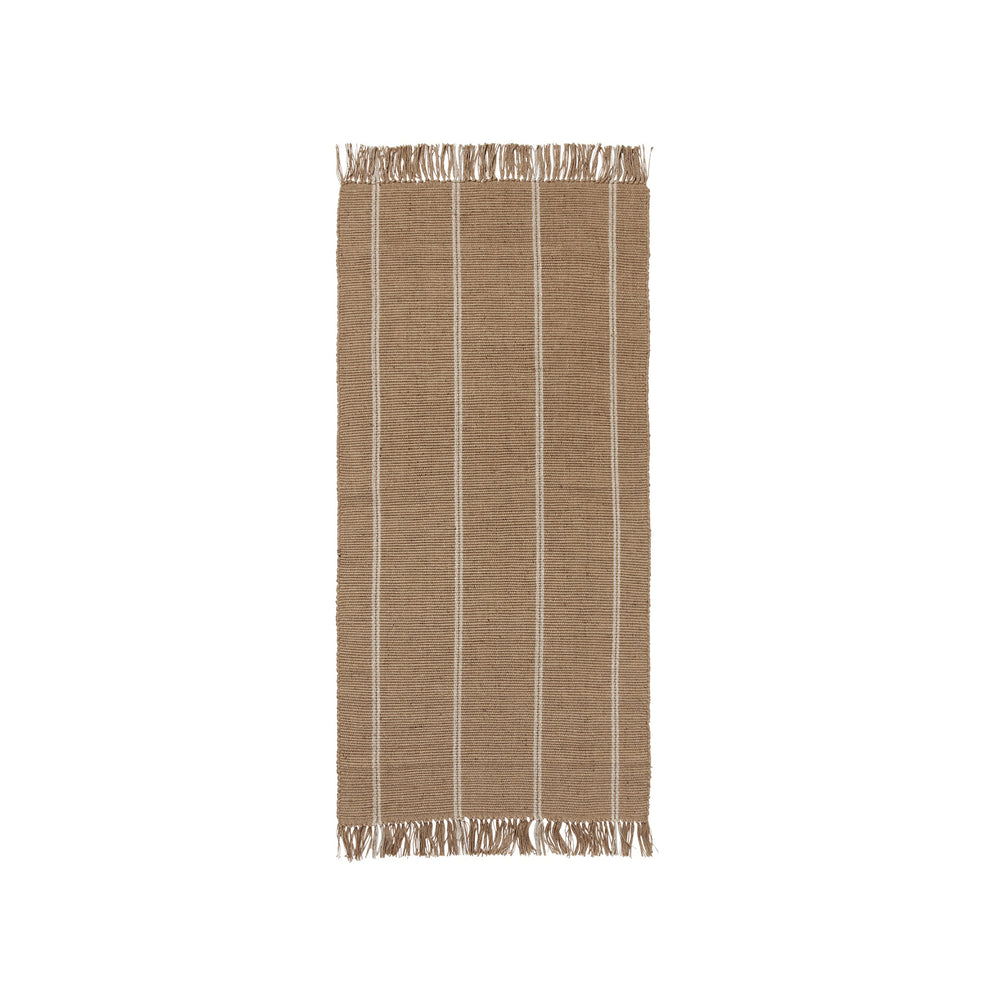 Broste Copenhagen - Yuki Teppich | 70 x 140 cm / weiß
