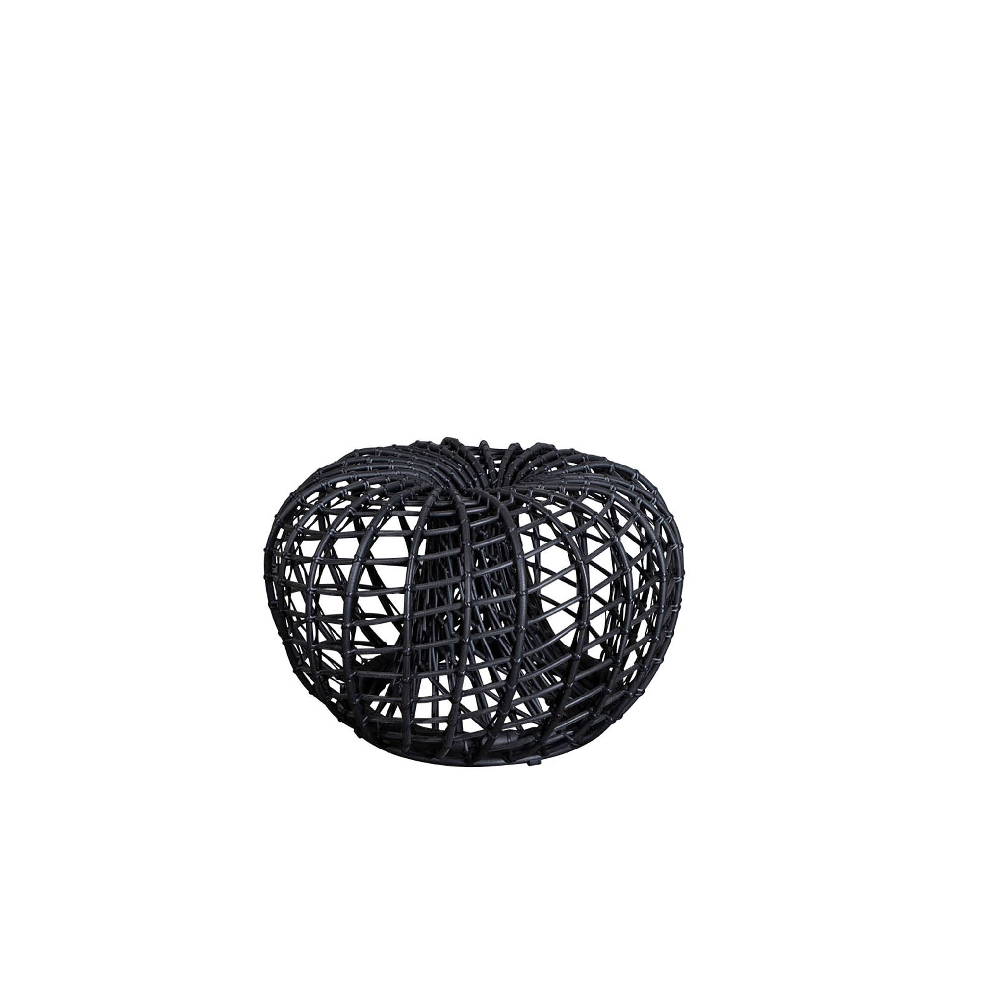 Cane-line - Nest Hocker / Beistelltisch Outdoor | lava grau