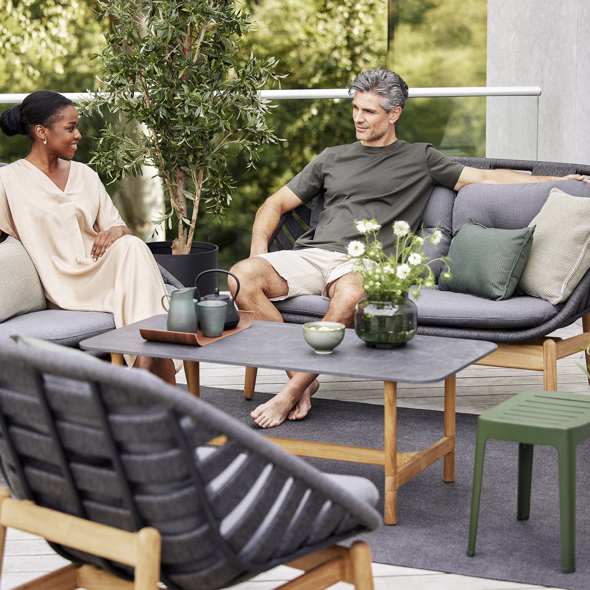 Cane-line - Strington Outdoor Sofa