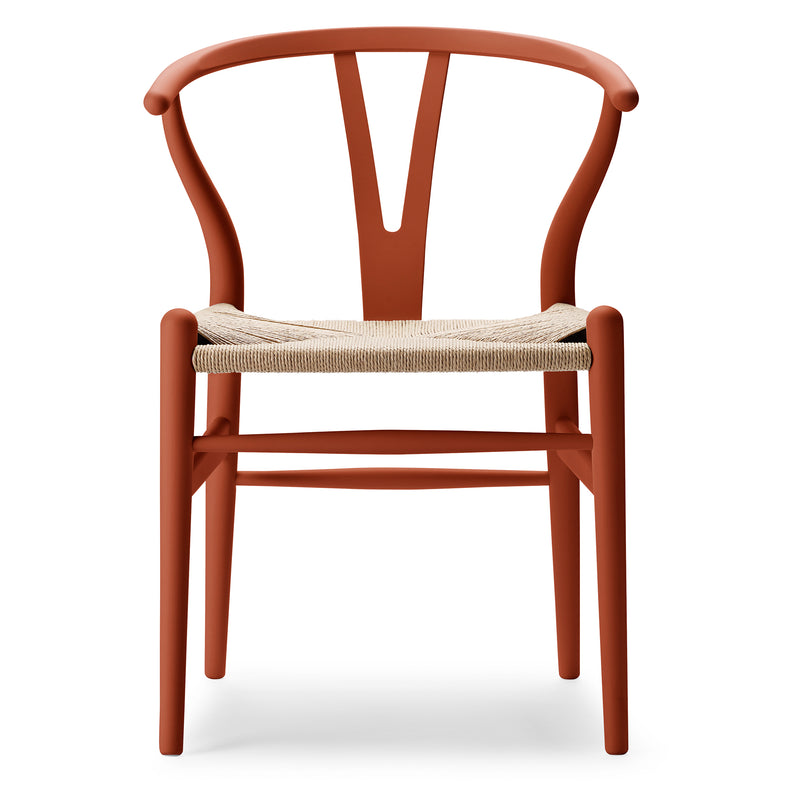 Carl Hansen - CH24 Soft Wishbone Chair Ilse Crawford | terracotta