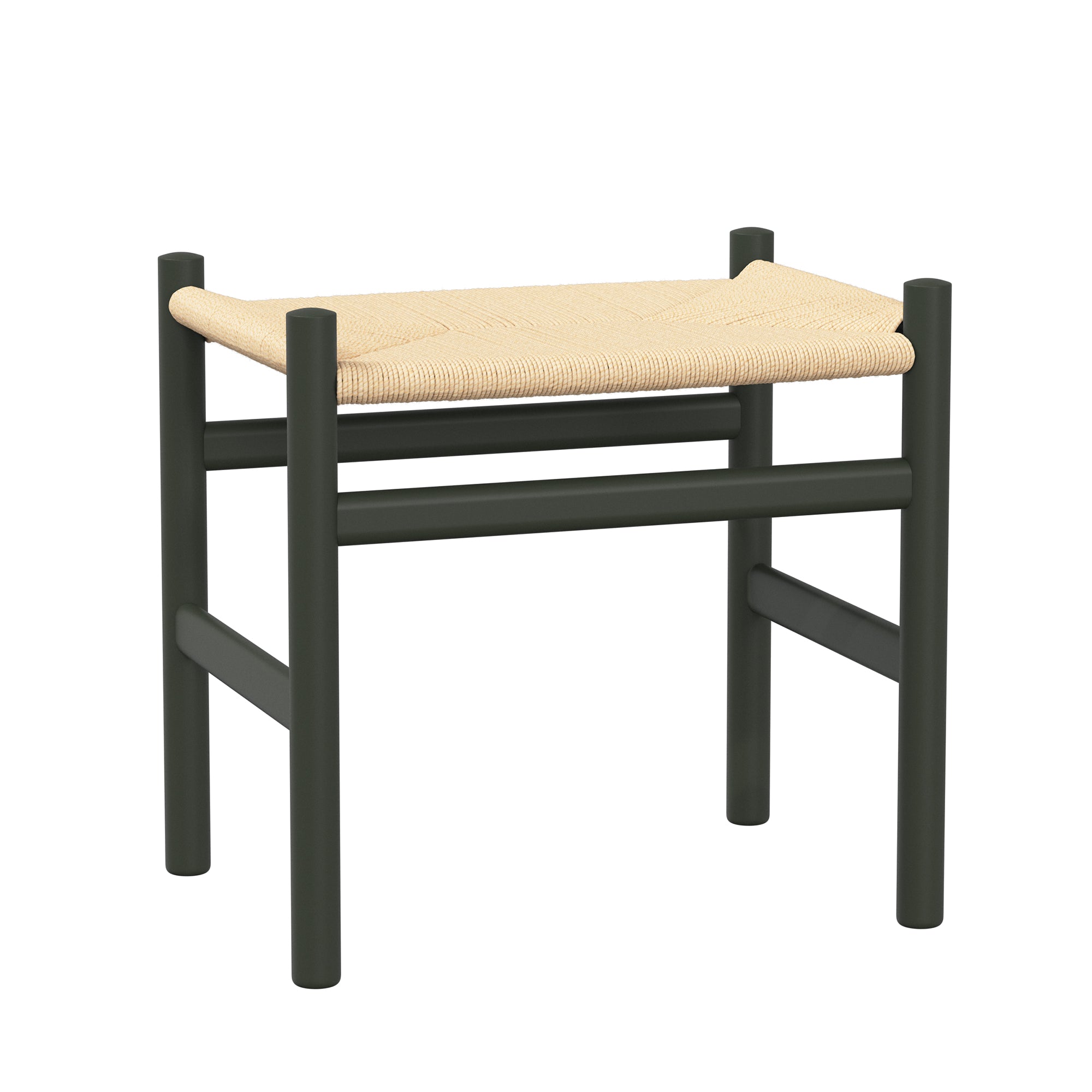 Carl Hansen - CH53 Hocker | Buche soft grün lackiert