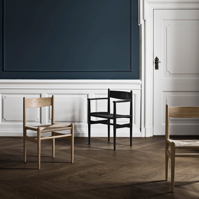 Carl Hansen - CH36 Stuhl | Eiche geseift