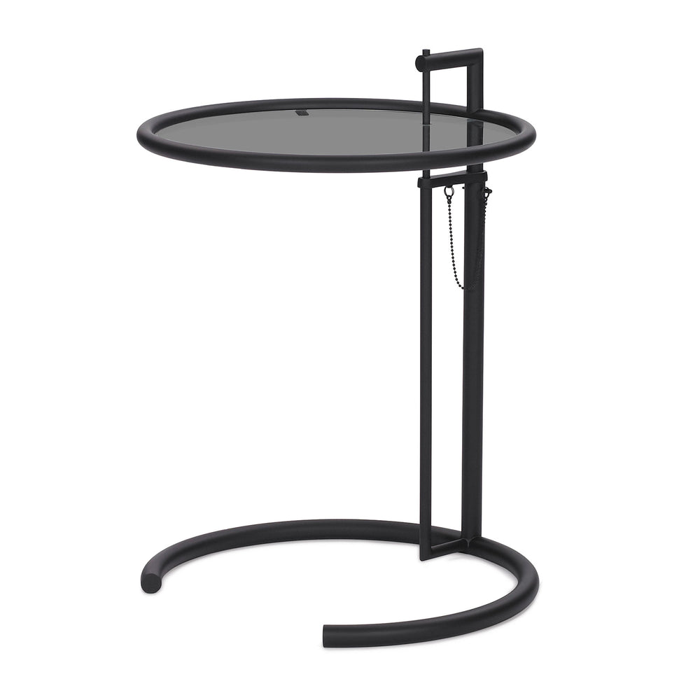 ClassiCon - Adjustable Table E 1027 | Parsolglas grau / schwarz