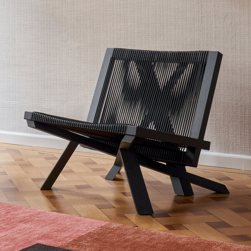 ClassiCon - Volkshaus Lounge Chair | Eiche schwarz gebeizt