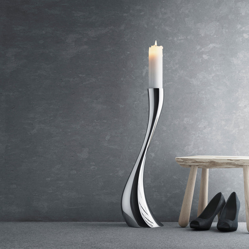 Georg Jensen - Cobra Bodenkerzenleuchter