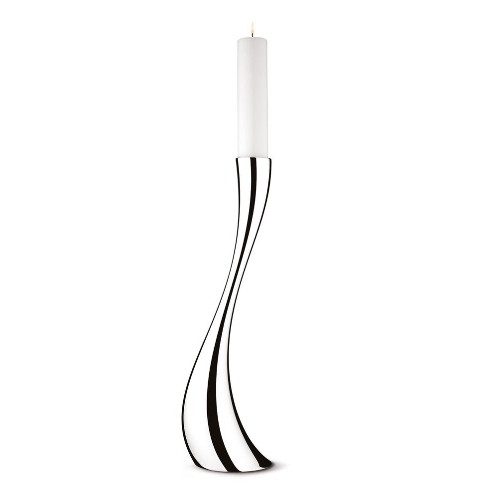 Georg Jensen - Cobra Bodenkerzenleuchter | groß