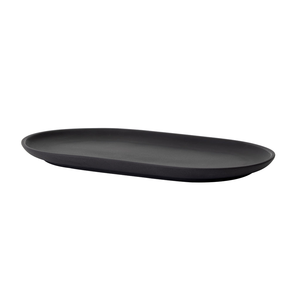 Design House Stockholm - Sand Secrets Servierplatte | schwarz