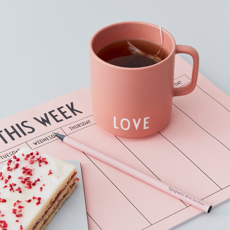 Design Letters - AJ Favourite Porzellan Becher mit Henkel