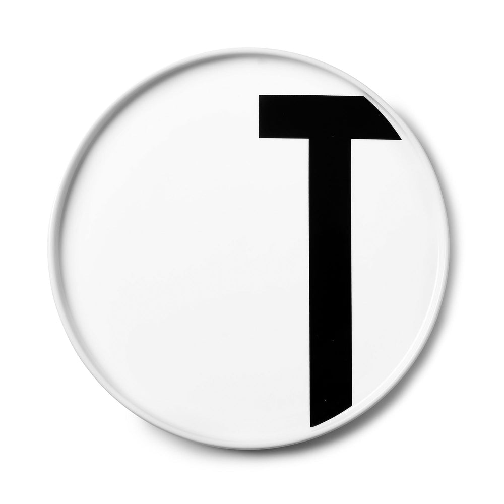 Design Letters - AJ Porzellan Teller | T