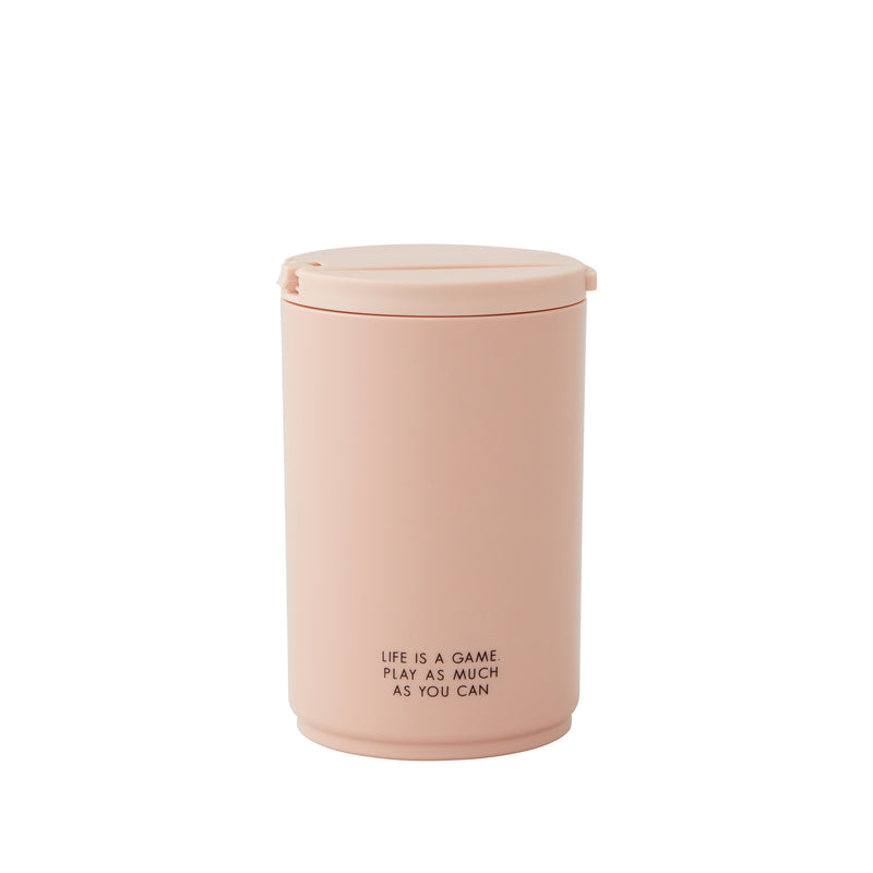 Design Letters - Kids life Trinkhalm-Becher
