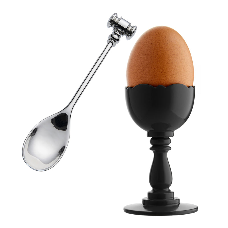 Alessi - Dressed Eierbecher mit Löffel