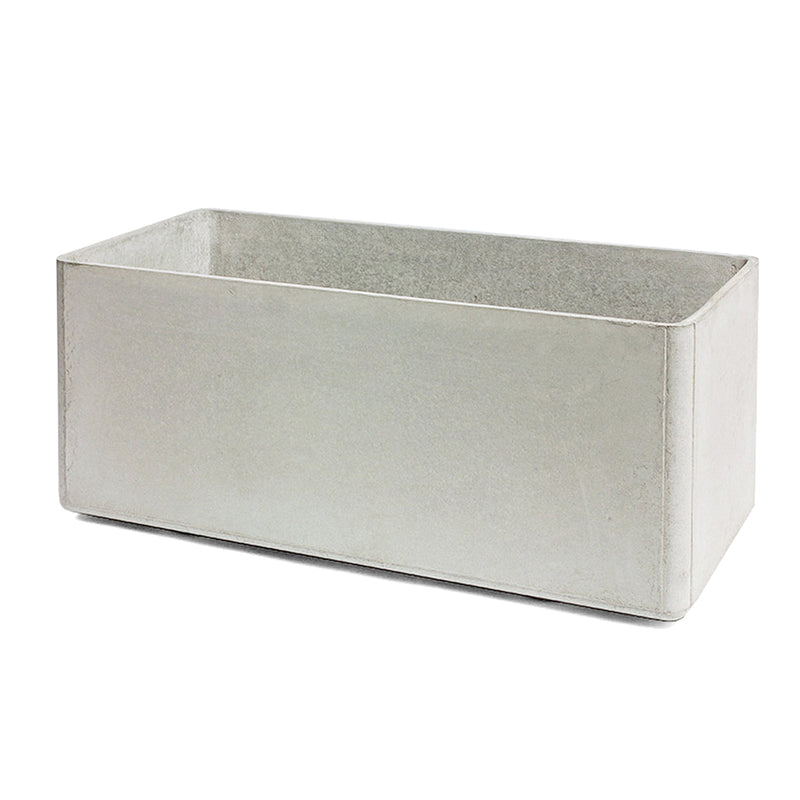 Eternit - Delta Pflanzentopf - rechteckig | 60 x 55 x 80 cm / grau