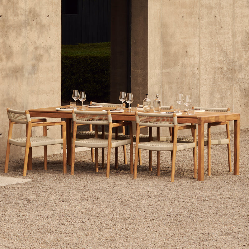 Ethnicraft - Jack Outdoor Esstisch | 250 x 100 cm