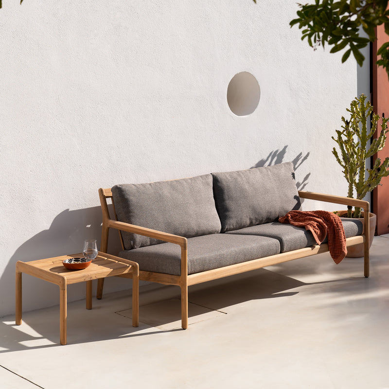 Ethnicraft - Jack Outdoor Sofa | 2-Sitzer / teak /mokka