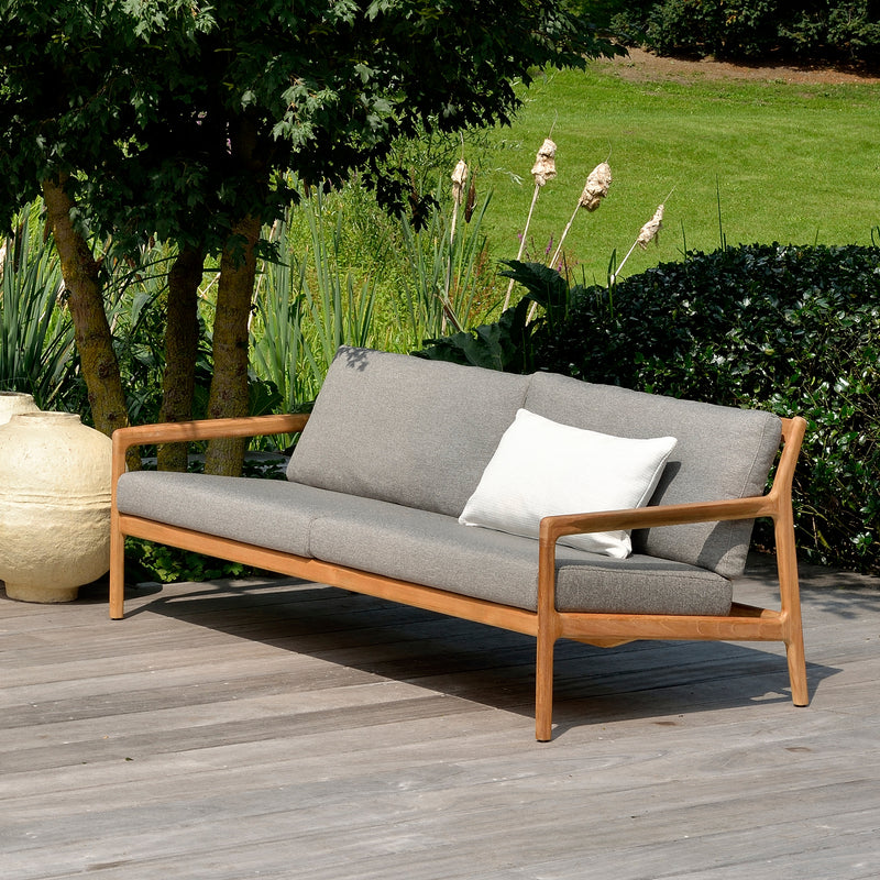 Ethnicraft - Jack Outdoor Sofa | 2-Sitzer / teak /mokka