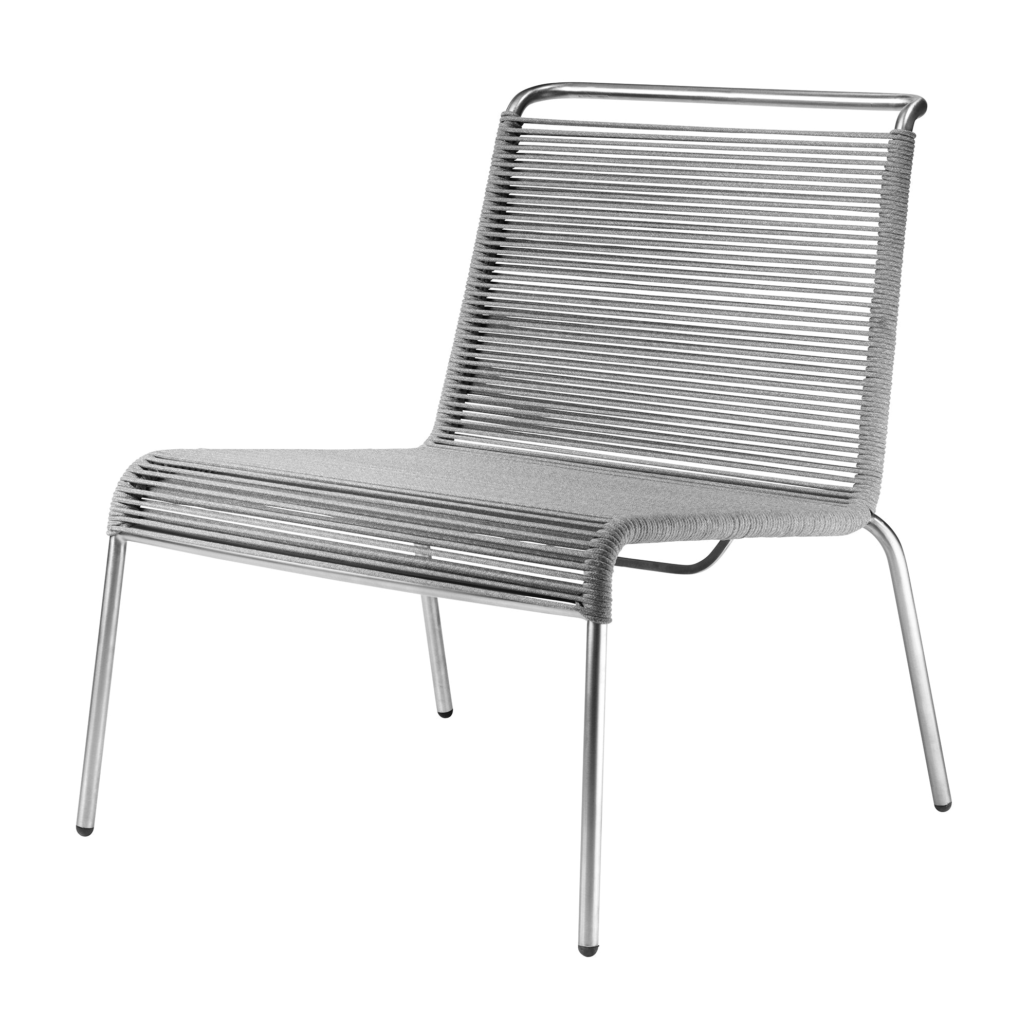 FDB Møbler - M20L Teglgård Lounge Sessel | Kordel hellgrau