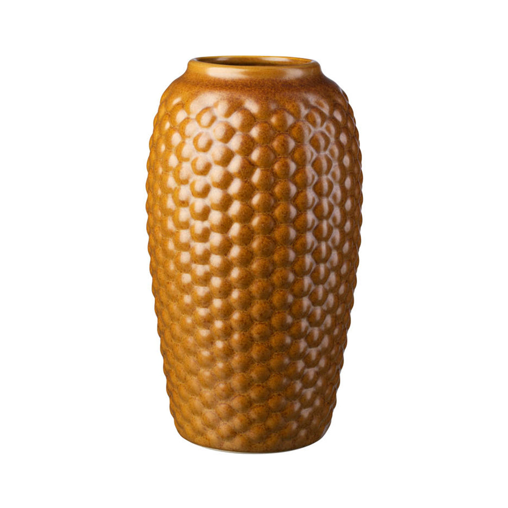 FDB Møbler - S8 Lupin Vase | Ø 24,5 x H 44,5 cm / gold brown