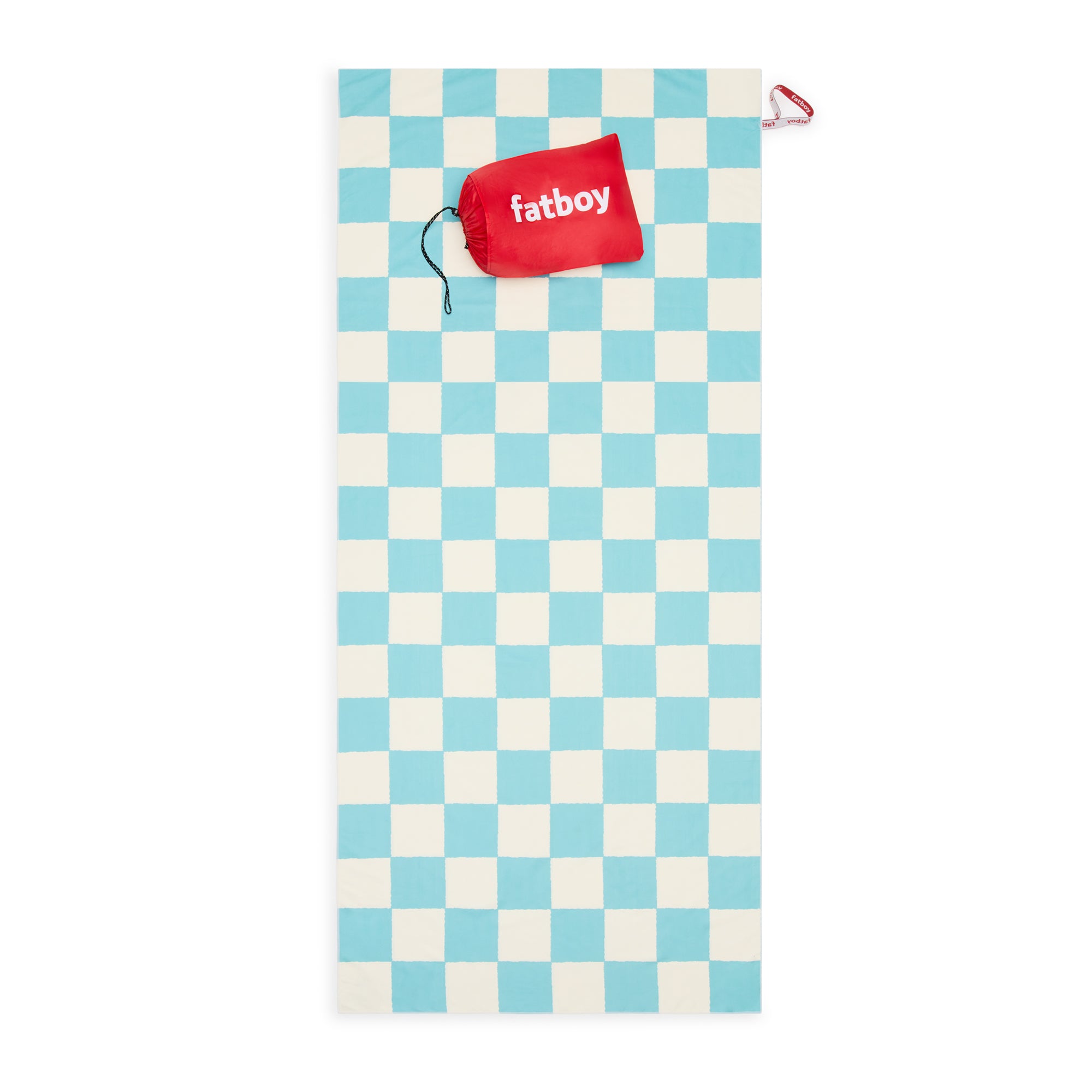 Fatboy - Beach Baggy Strandtuch XL | chess azur