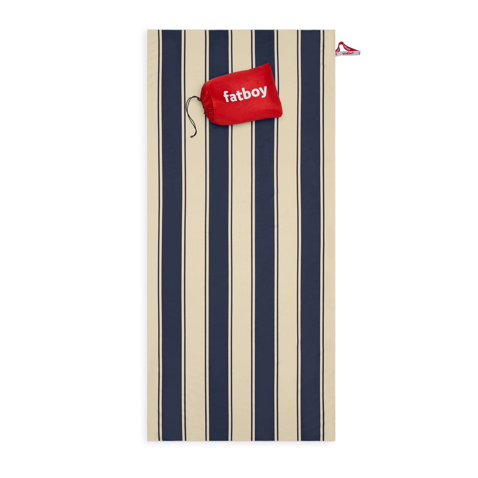 Fatboy - Beach Baggy Strandtuch XL | stripe navy