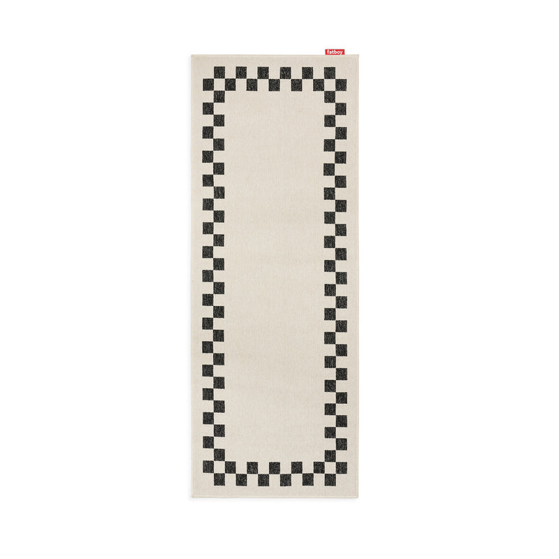 Fatboy - Carpretty Outdoor-Teppich | Check Border / 80 x 200 cm