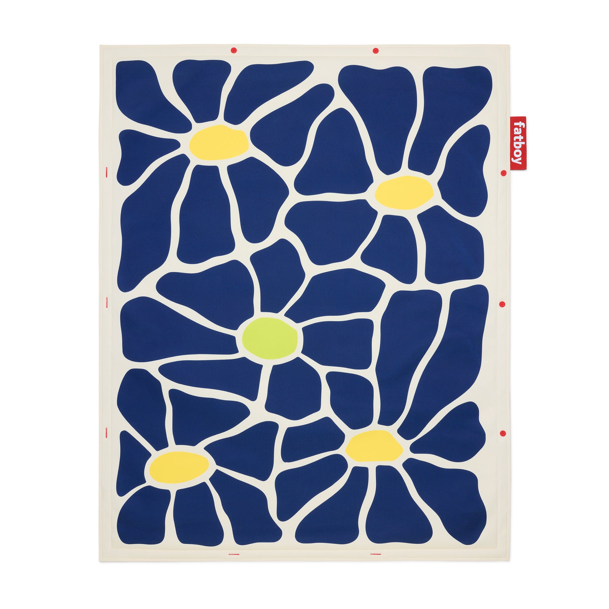 Fatboy - Flying Carpet | floral navy/creme
