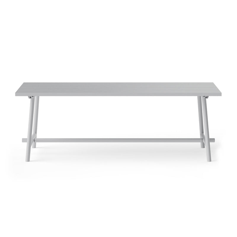 Fatboy - Fred's Outdoor Tisch 220 x 100 cm + Armlehnstuhl (4er Set)