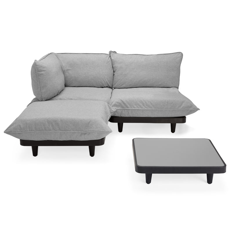 Fatboy - Paletti Outdoor Set, medium inkl. Tisch | rock grey