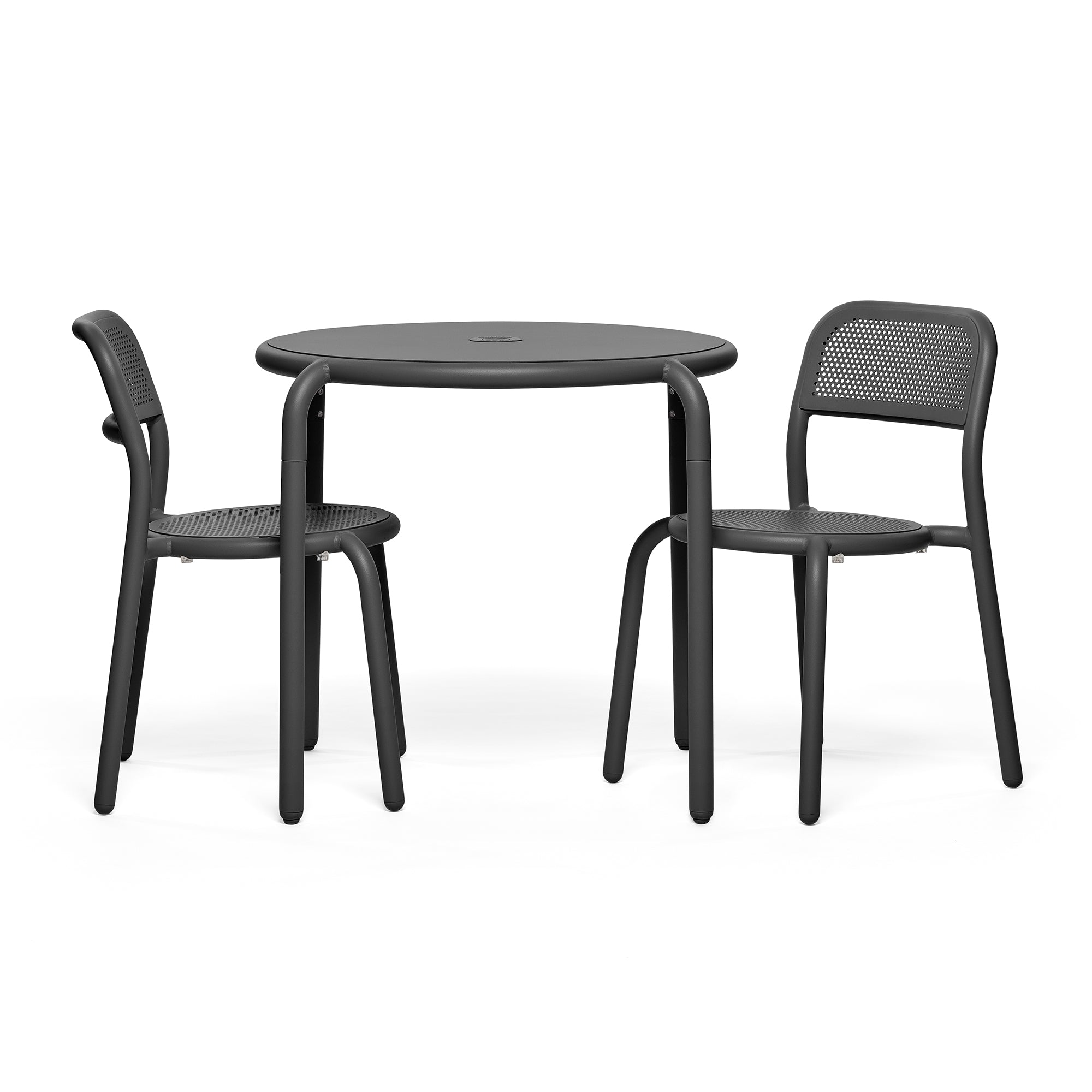 Fatboy - Toní Bistrotisch + Stuhl (3er-Set) | Tisch + Stuhl / anthrazit